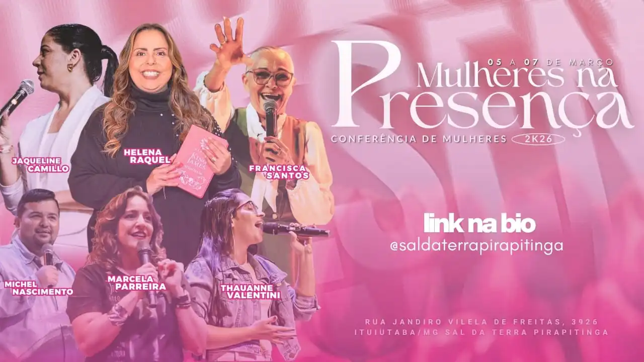 banner Conferência de Mulheres igreja em ituiutaba